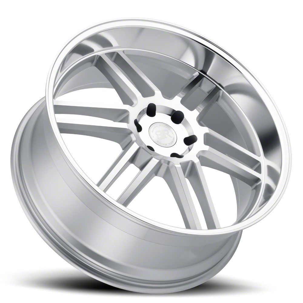 Black Rhino Jeep Cherokee Katavi Silver Wheel; 22x10; 30mm