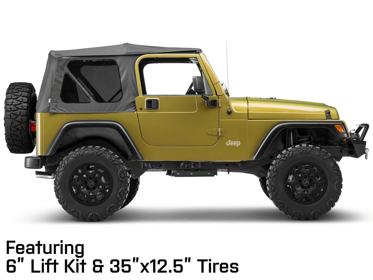 Black Rhino Jeep Wrangler Overland Matte Black Wheel; 18x8