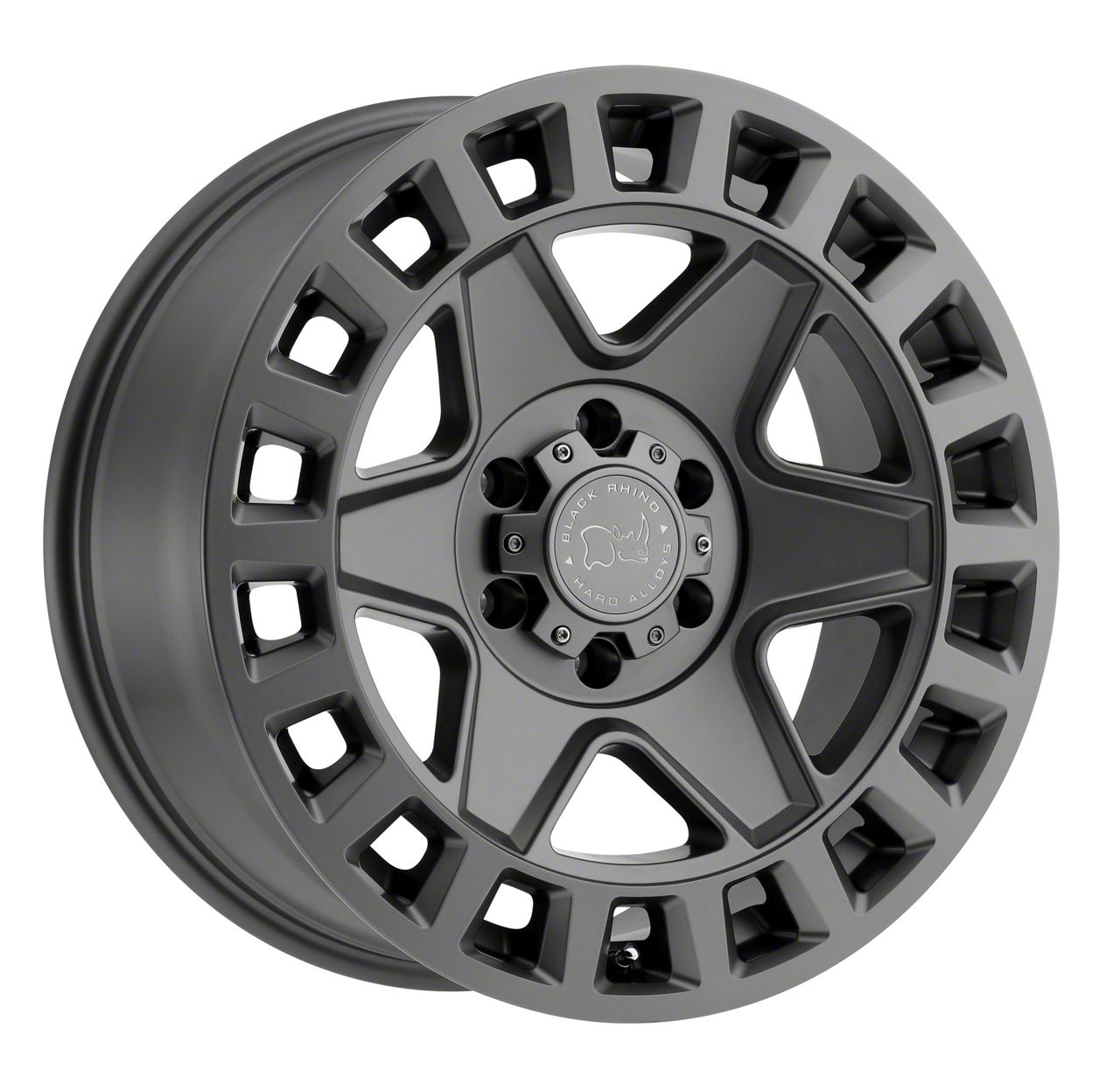 Black Rhino Jeep Wrangler York Matte Gunmetal Wheel; 17x8