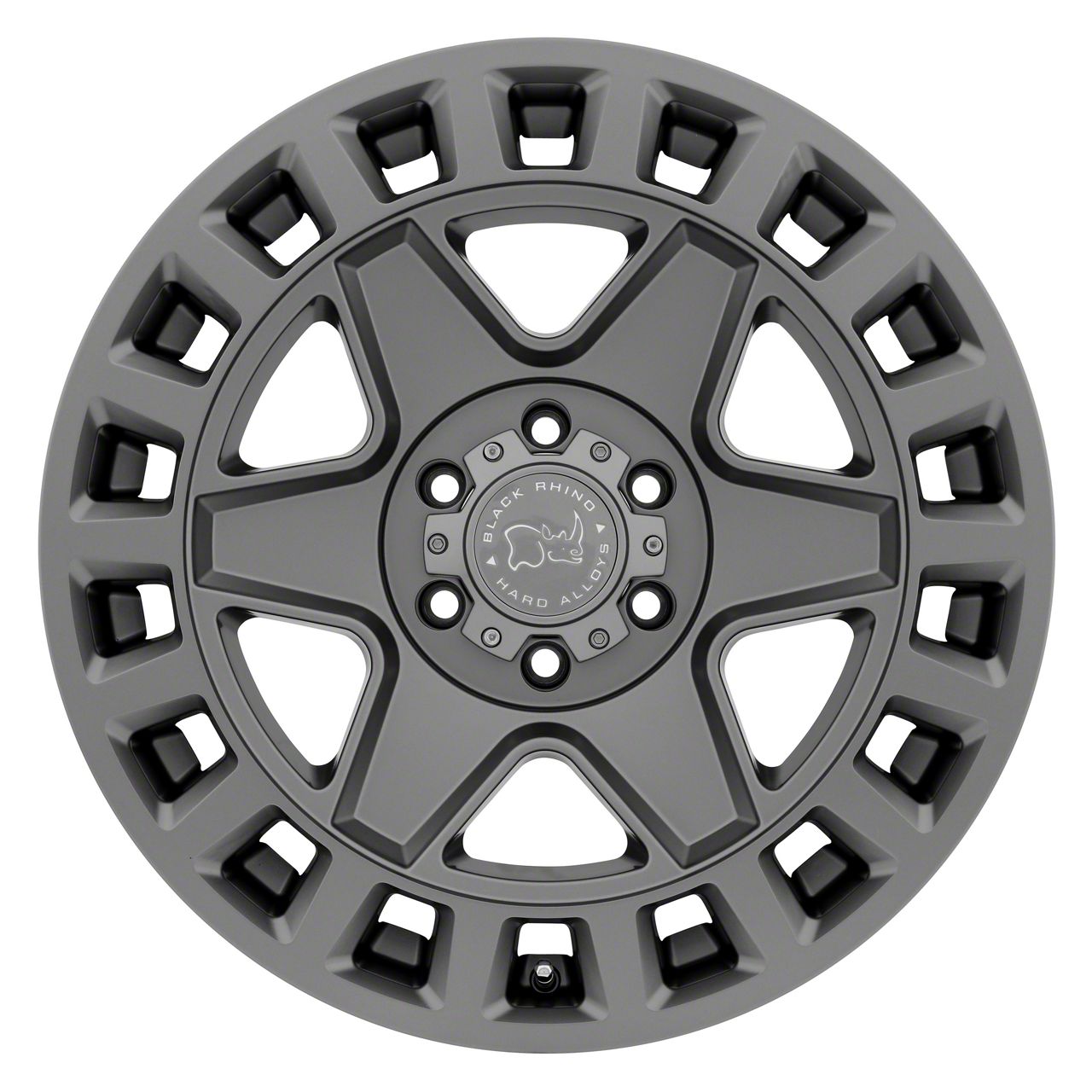 Black Rhino Jeep Wrangler York Matte Gunmetal Wheel; 17x8 Black Rhino Jeep Wrangler York Matte Gunmetal Wheel; 17x8
