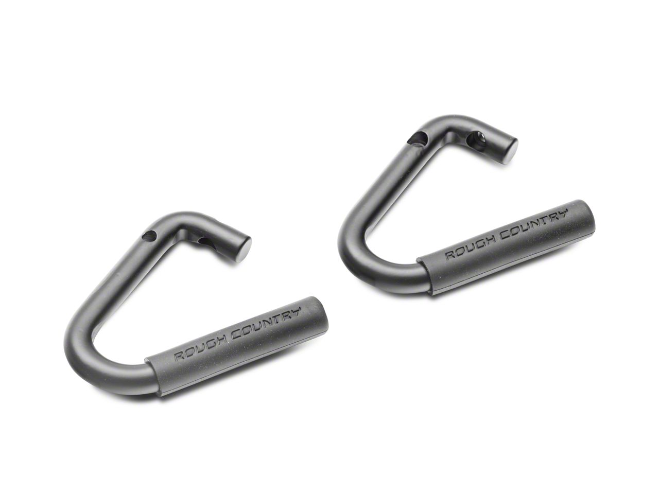 パーツ rough country solid steel grab handles Rough Country Jeep Wrangler Solid Steel Front Grab Handles 6501