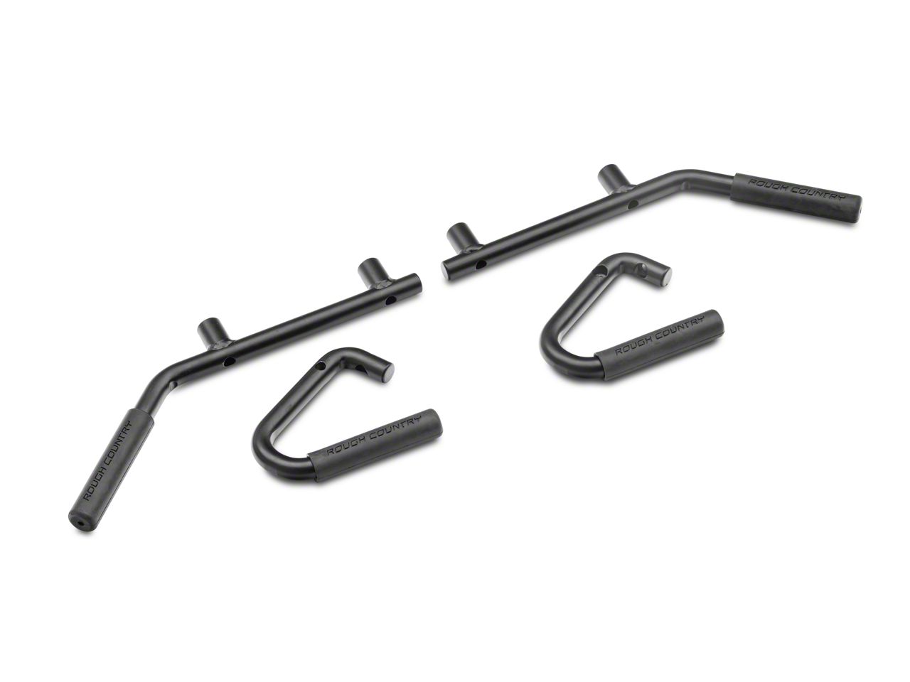 Rough Country Jeep Wrangler Solid Steel Front and Rear Grab