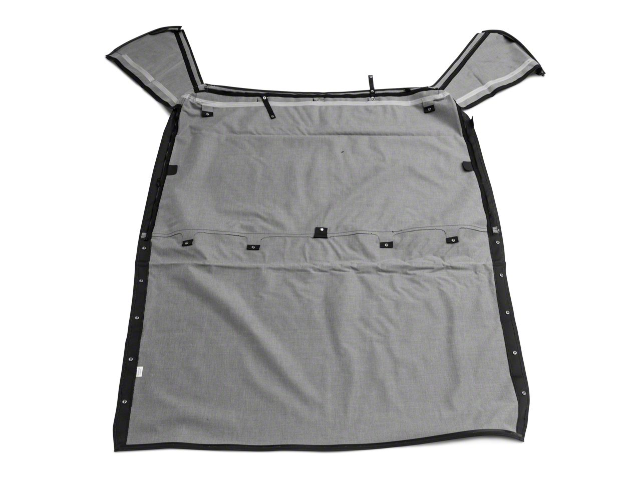 Rough Country Jeep Wrangler Replacement Soft Top - Black Denim