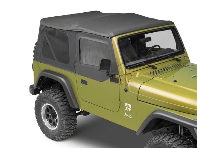 Rough Country Jeep Wrangler Replacement Soft Top - Black Rough Country Jeep Wrangler Replacement Soft Top - Black