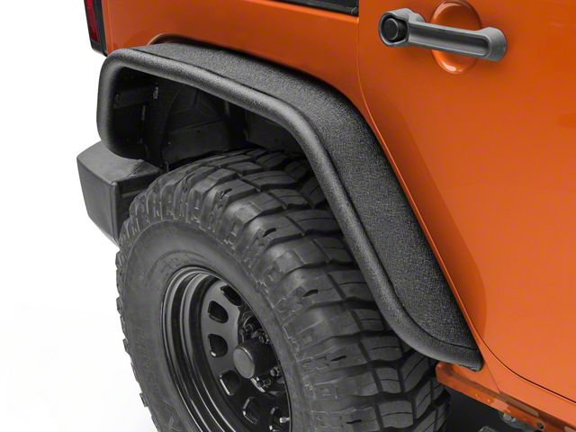 Barricade Jeep Wrangler Tubular Fender Flares J125976 (07-18 Barricade Jeep Wrangler Tubular Fender Flares J125976 (07-18