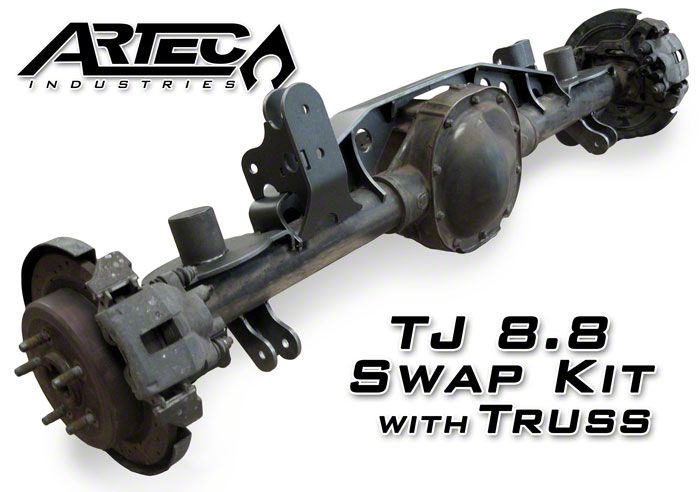 Artec Industries Jeep Wrangler 8.8 Axle Swap Kit w/ Truss