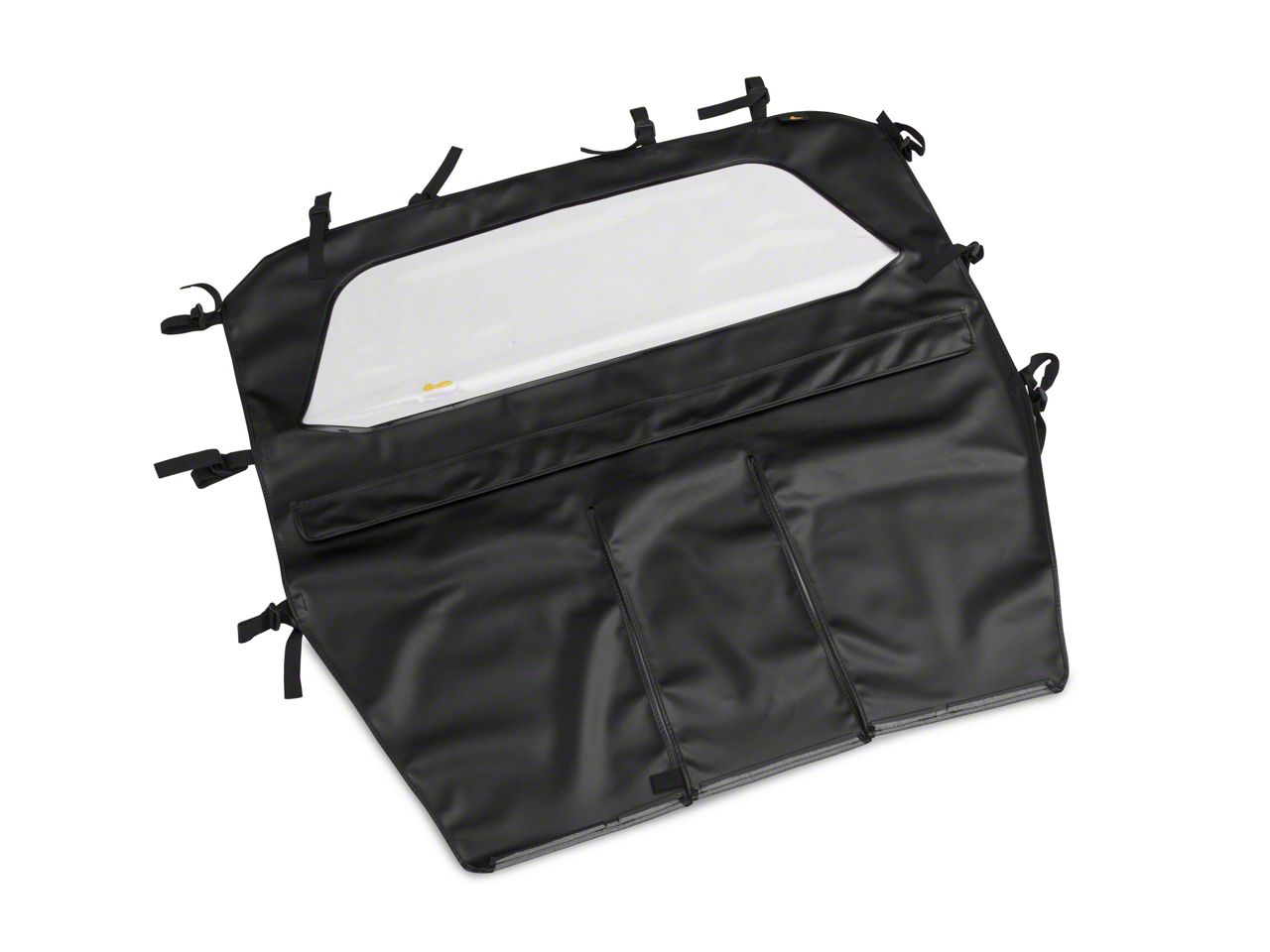 Bestop Jeep Wrangler Windjammer; Black Crush 80028-01 (80-95