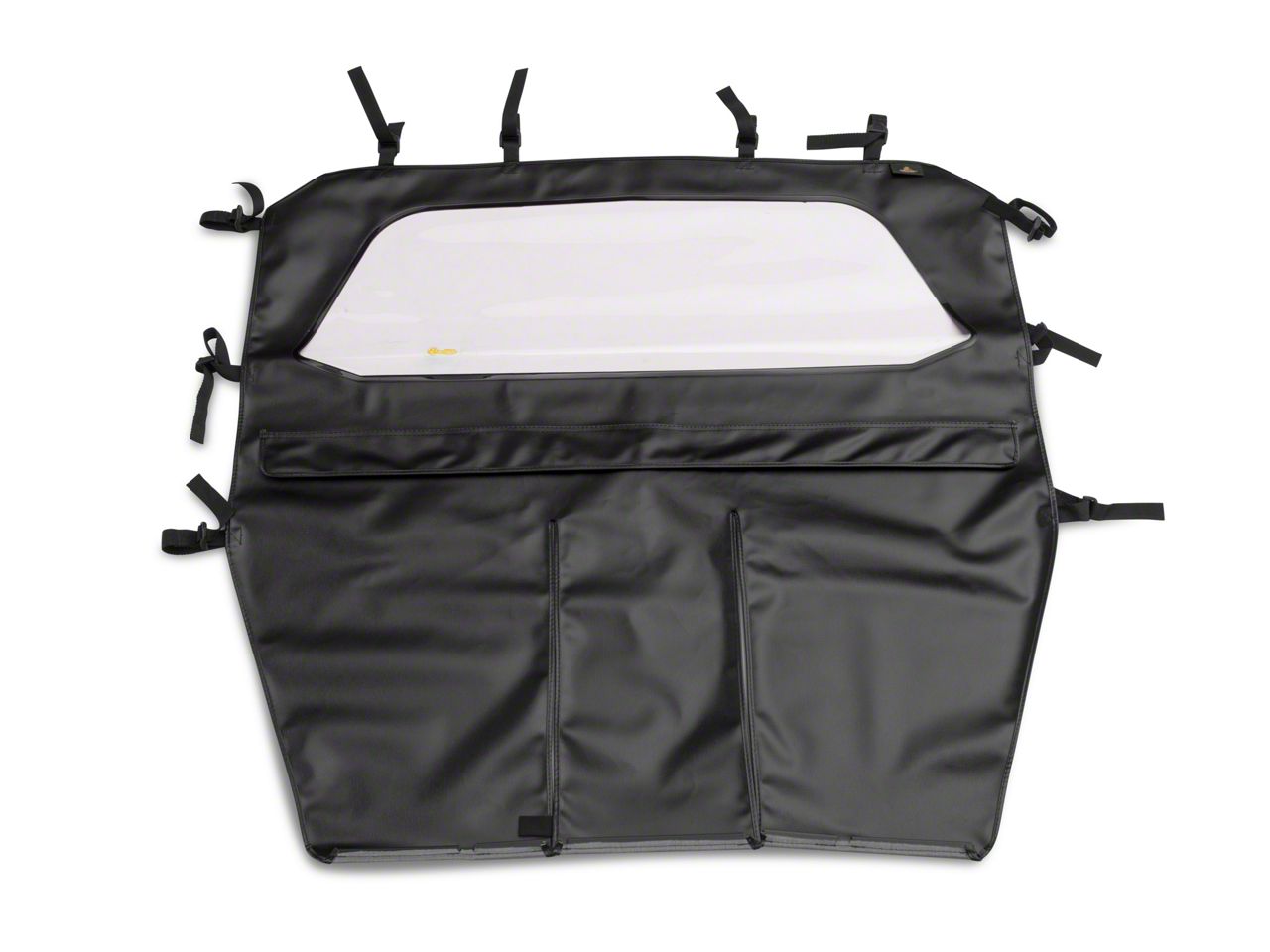 Bestop Jeep Wrangler Windjammer; Black Crush 80028-01 (80-95