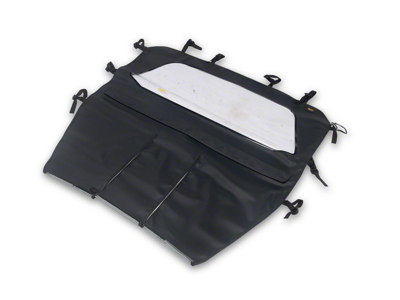 Bestop Jeep Wrangler Windjammer; Black Denim 80028-15 (80-95 Jeep