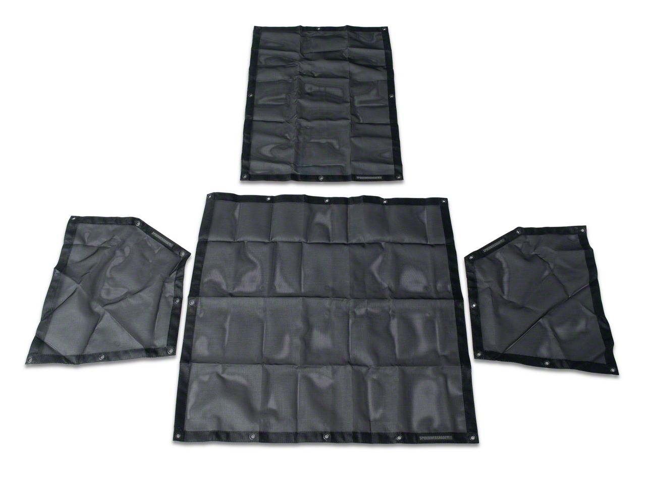 SpiderWeb Shade Jeep Wrangler ShadeCage Trail Mesh Top