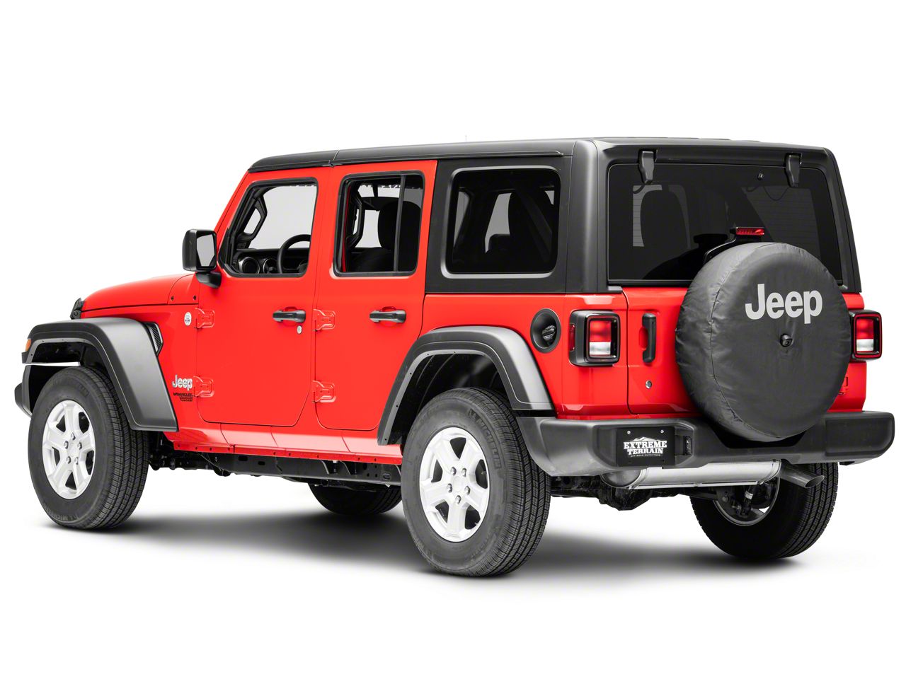 Mopar Jeep Wrangler Spare Tire Cover with Jeep Logo for 32