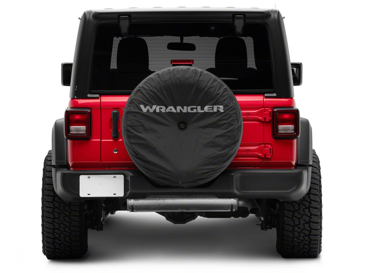 Mopar Jeep Wrangler Spare Tire Cover with Wrangler Logo for