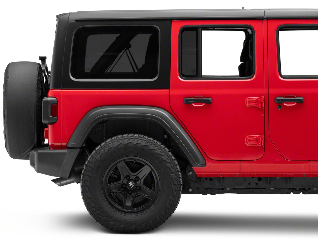 Mopar Jeep Wrangler Spare Tire Cover with Wrangler Logo for 32