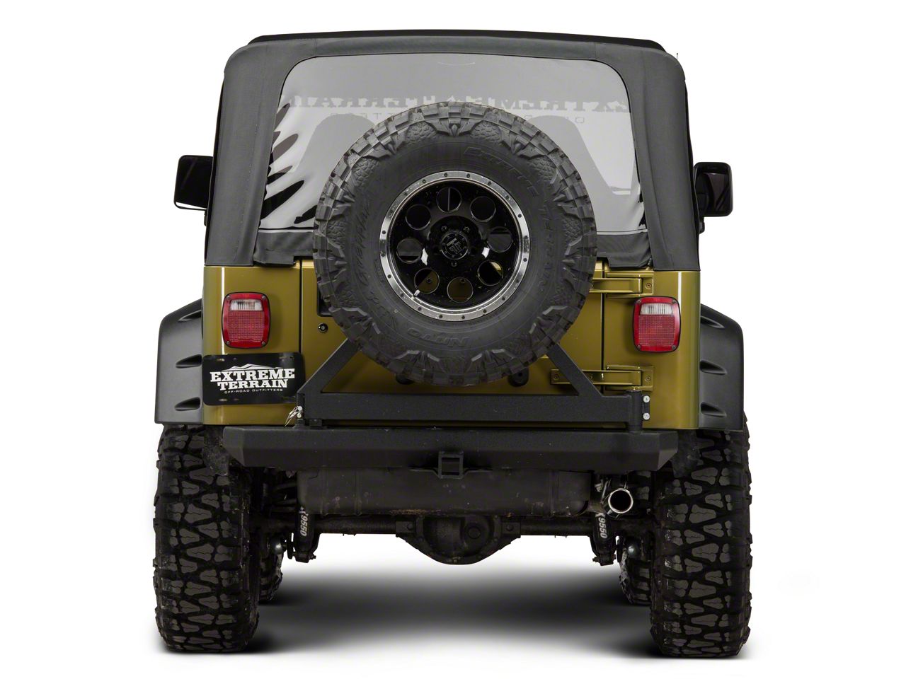 Bushwacker Jeep Wrangler 6 in. Front & Rear Pocket Style