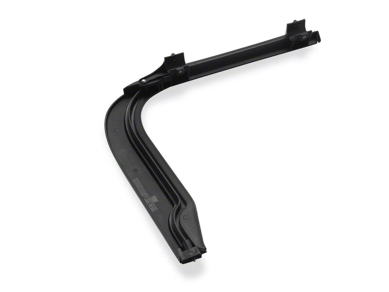 Jeep Wrangler Soft Top Door Surround; Driver Side (97-06 Jeep