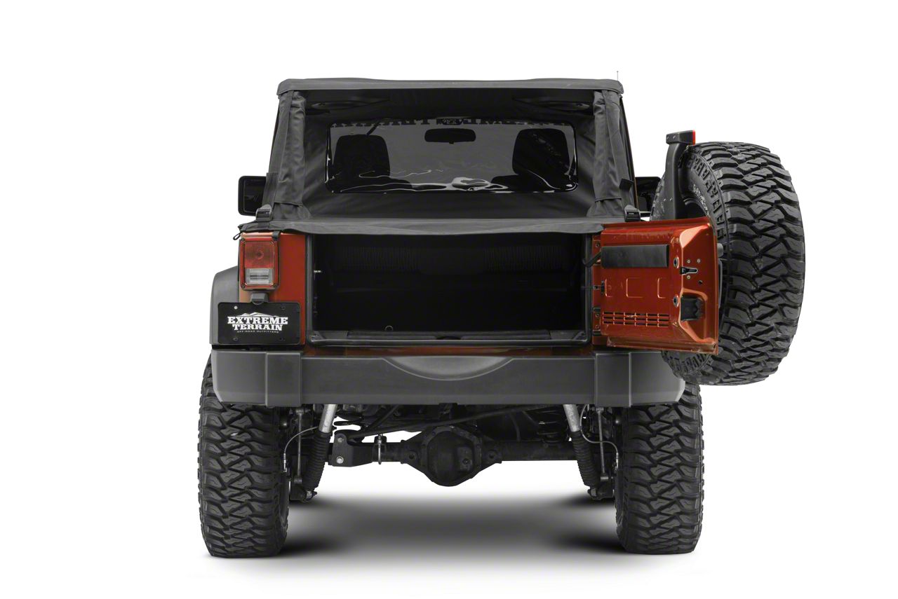Suntop Jeep Wrangler Cargo Top - Black Diamond J130578 (07
