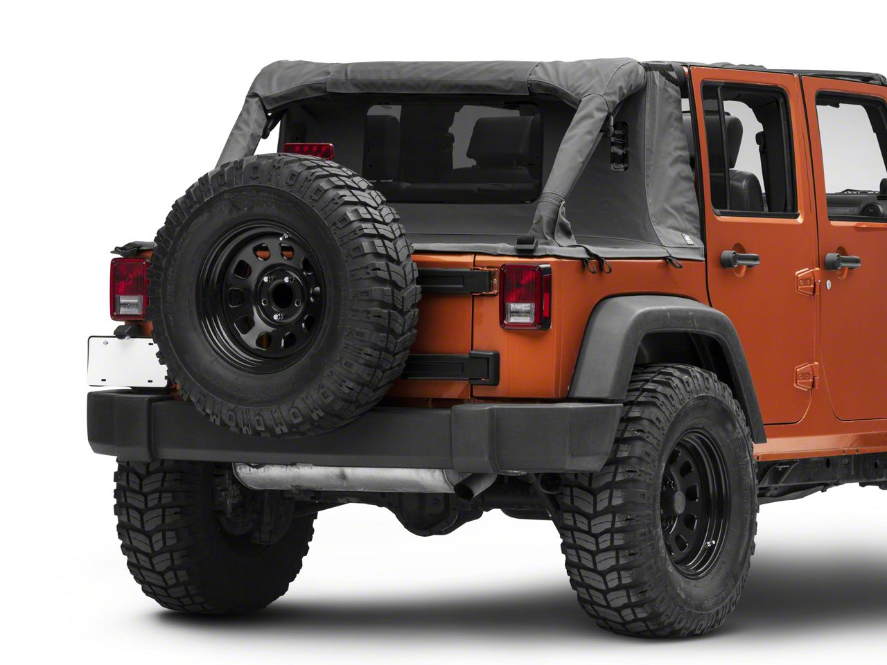 Suntop Jeep Wrangler Cargo Top - Black Diamond J130578 (07