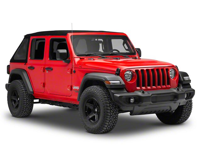 Bestop Jeep Wrangler Trektop NX Soft Top; Black Twill 56863 Bestop Jeep Wrangler Trektop NX Soft Top; Black Twill 56863