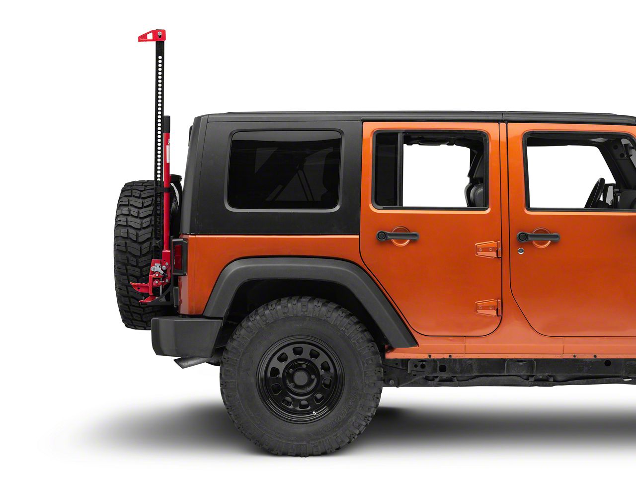 RedRock Jeep Wrangler Hi-Lift Jack Tailgate Mounting Bracket