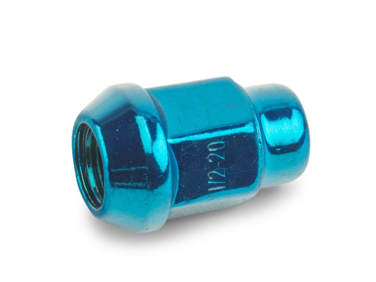 Jeep Wrangler Blue Acorn Lug Nut Kit; 3/4-Inch; Set of 20 (87-18