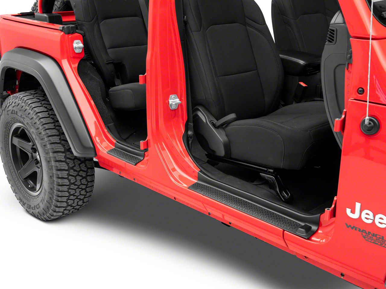 Rugged Ridge Jeep Wrangler All-Terrain Door Entry Guards 11216.32