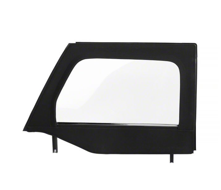 Bestop Jeep Wrangler Front Upper Core Doors - Black Twill 51732-17