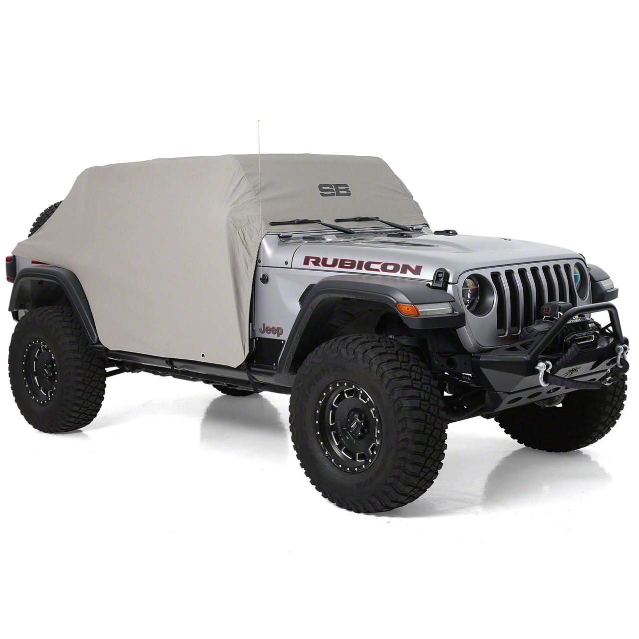 Smittybilt Jeep Wrangler Cab Cover; Gray 1071 (18-26 Jeep Wrangler