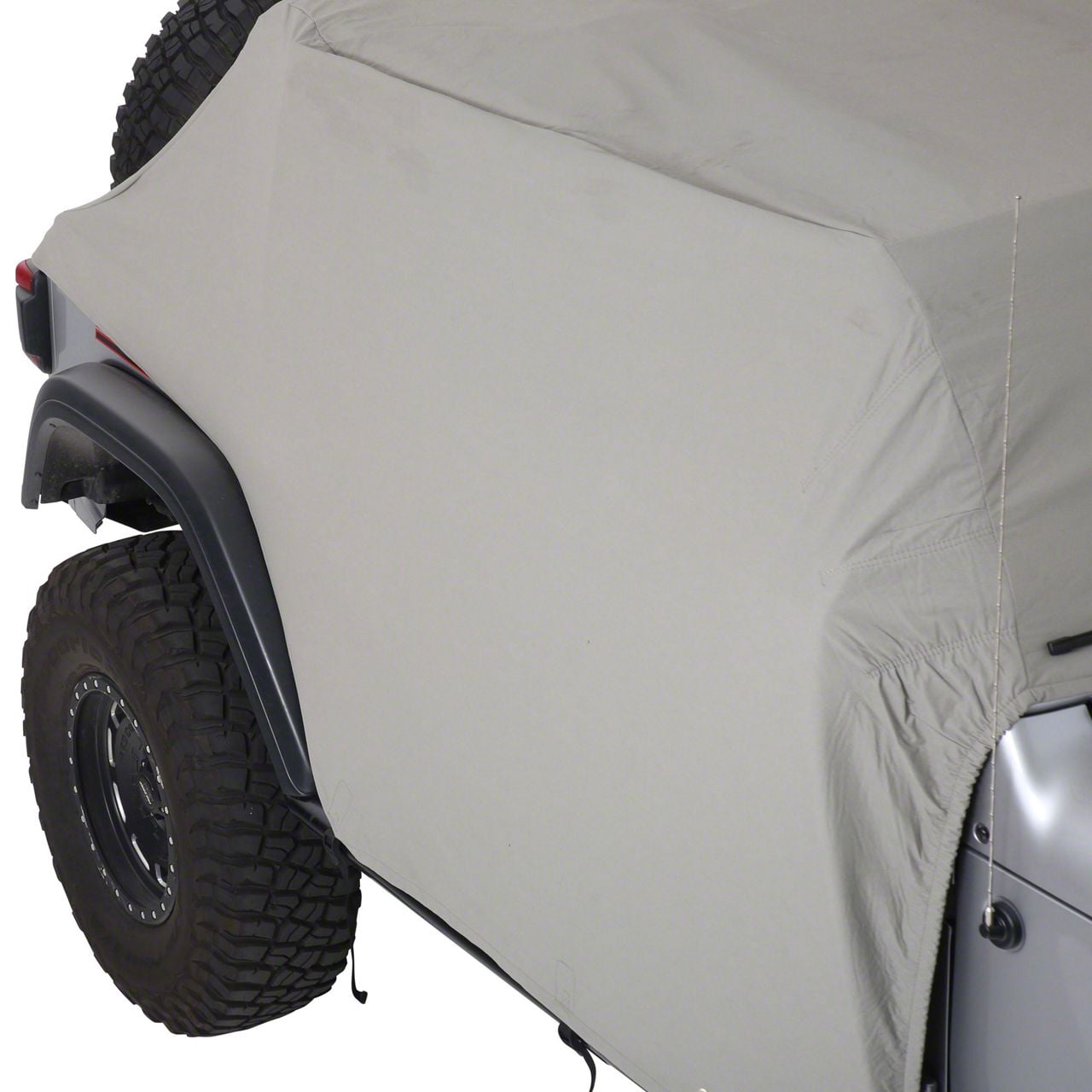Smittybilt Jeep Wrangler Cab Cover; Gray 1071 (18-26 Jeep Wrangler