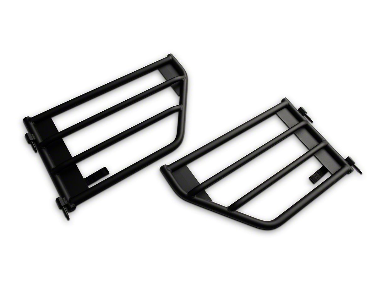Barricade Jeep Wrangler Tubular Adventure Doors; Rear J132130 (07 