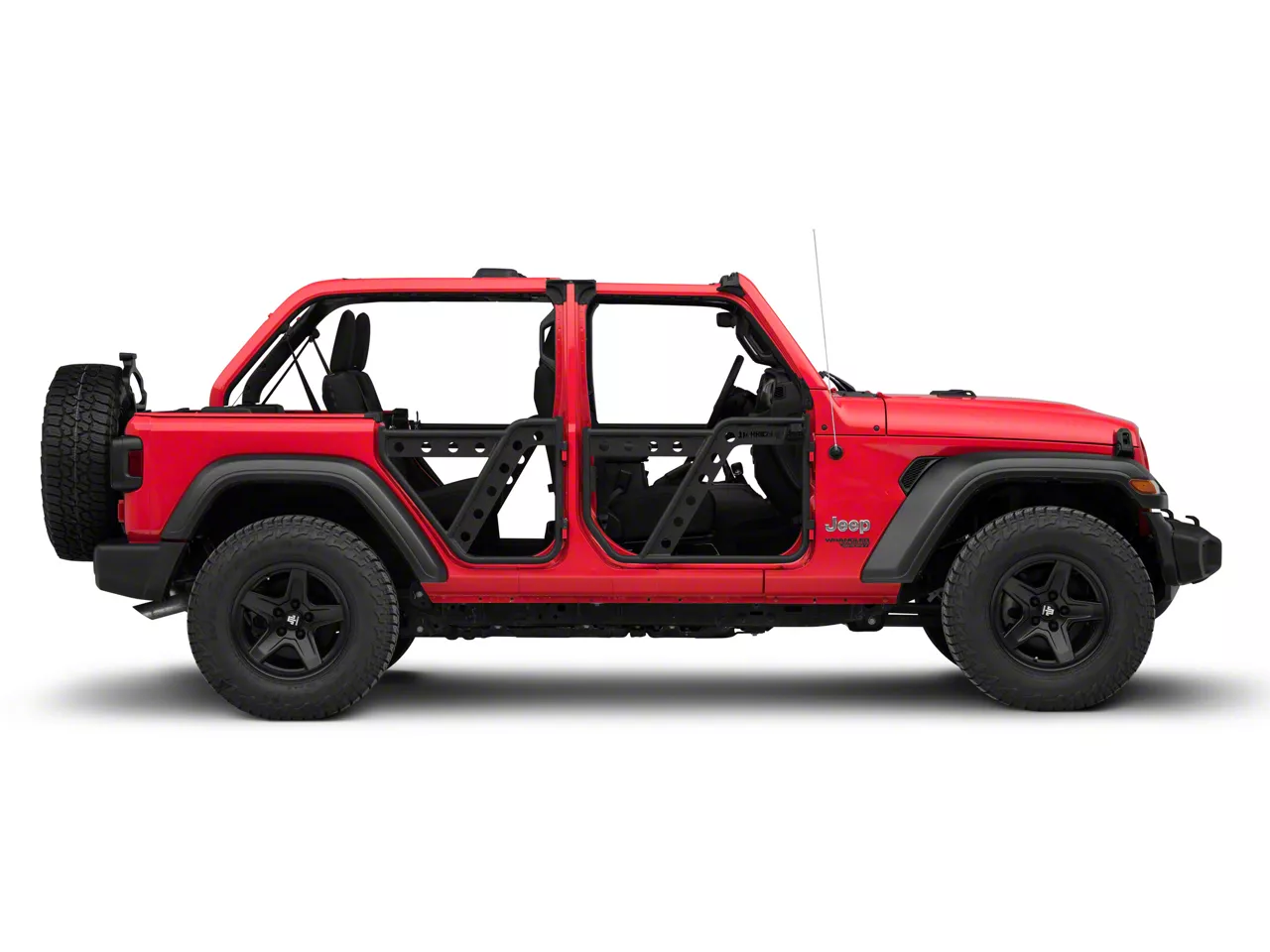 Barricade Jeep Wrangler Extreme HD Rear Adventure Doors J132134-JL