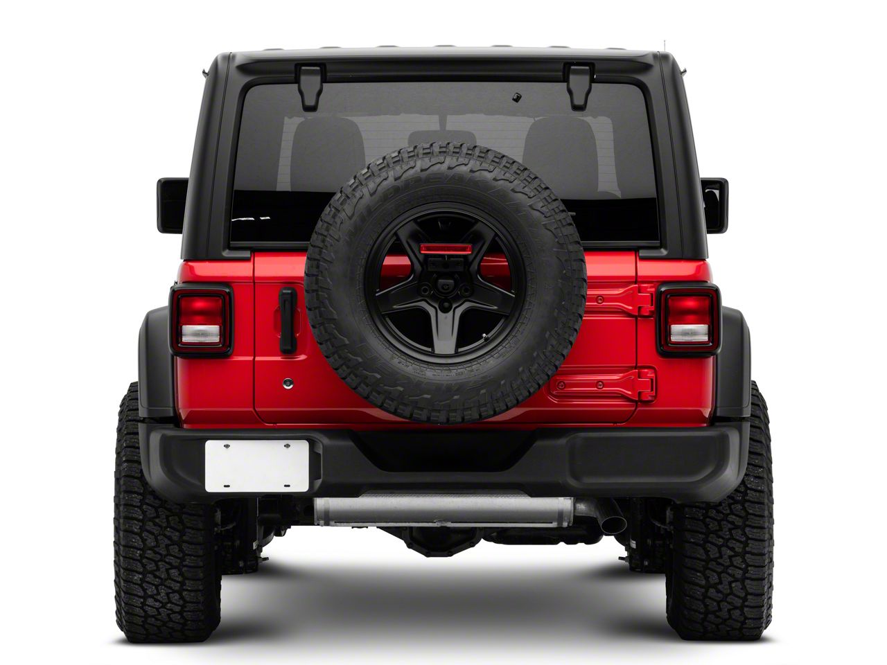 Rugged Ridge Jeep Wrangler Spartacus HD Tire Carrier Wheel Mount