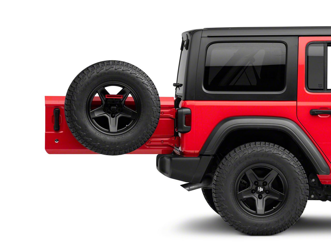 Rugged Ridge Jeep Wrangler Spartacus HD Tire Carrier Wheel Mount