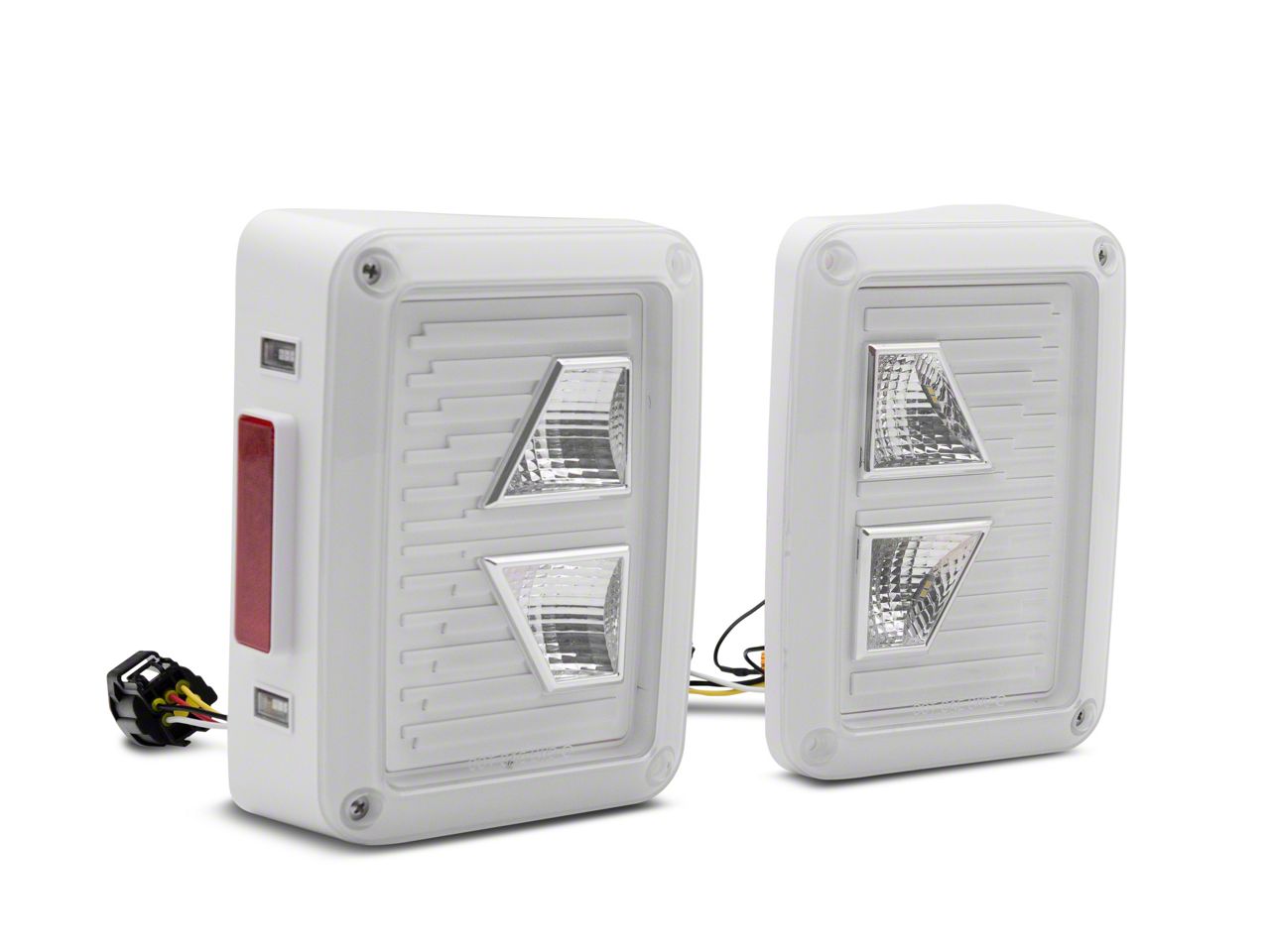 Raxiom Jeep Wrangler Axial Series Vision LED Tail Lights; Great