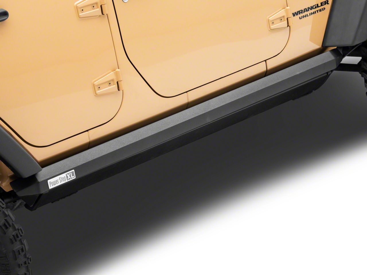 Amp Research Jeep Wrangler PowerStep XL Running Boards 77122-01A