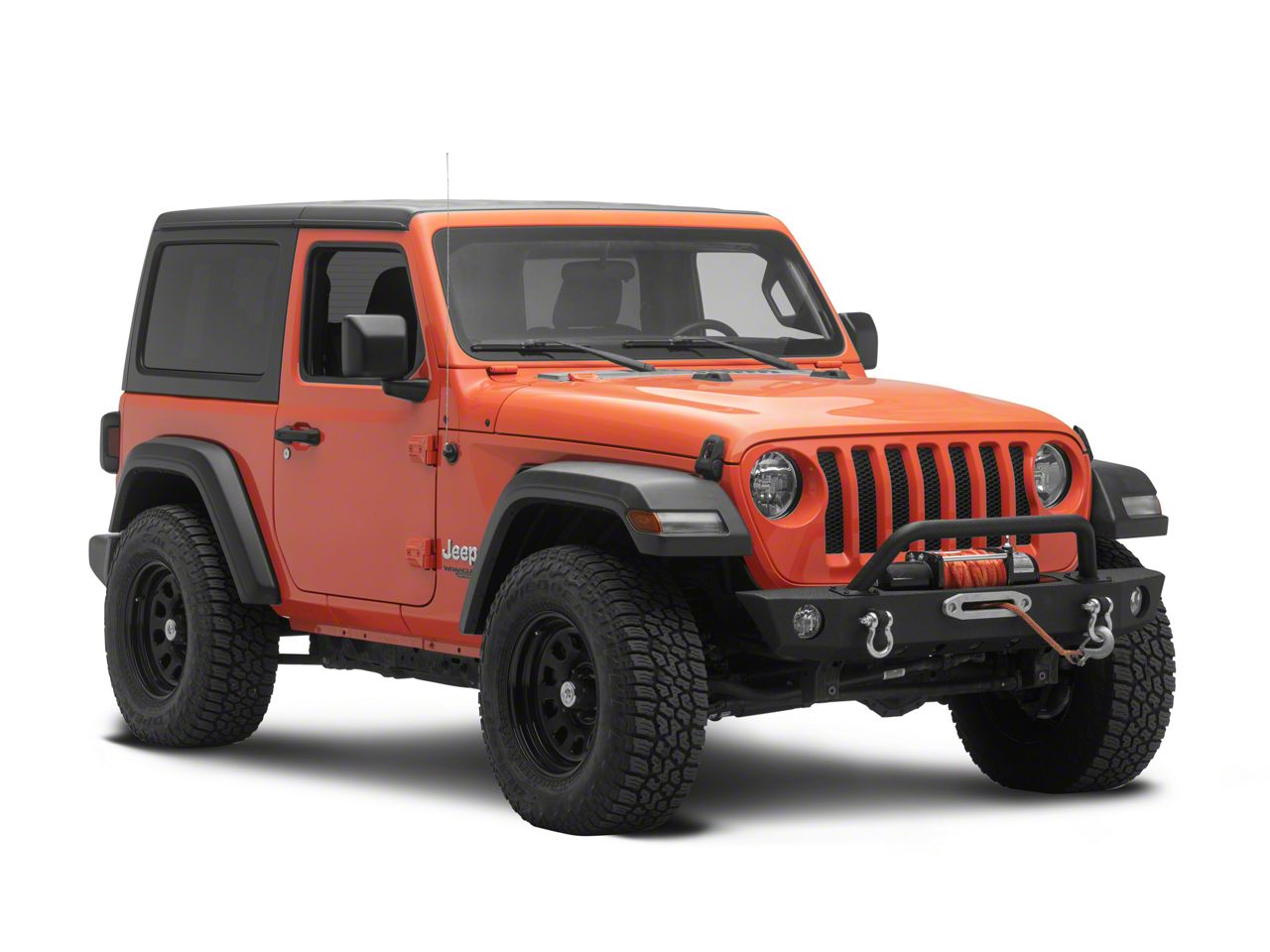 Barricade Jeep Wrangler Trekker Front Bumper J132665-JL (18-26