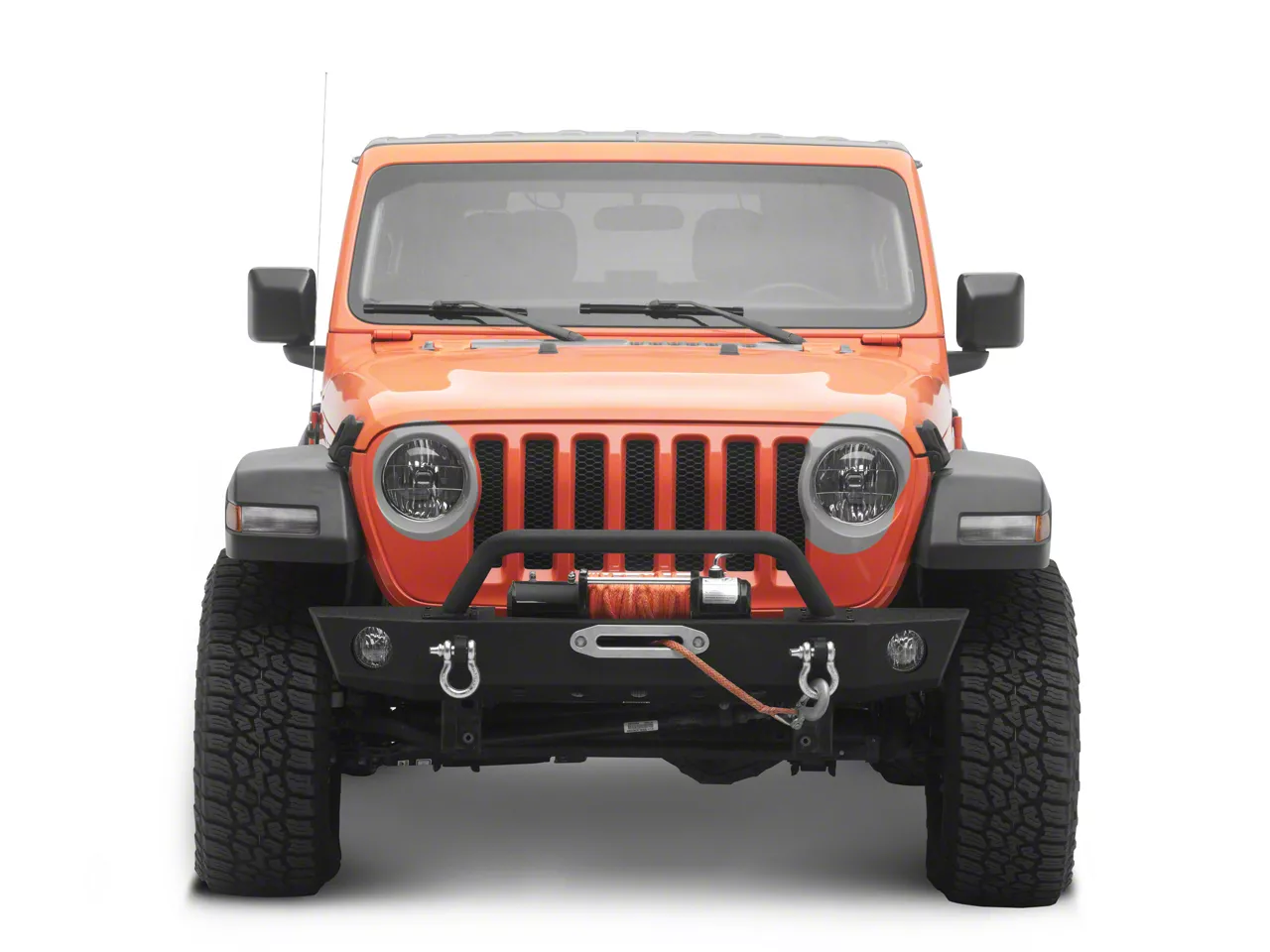 Barricade Jeep Wrangler Trekker Front Bumper J132665-JL (18-26