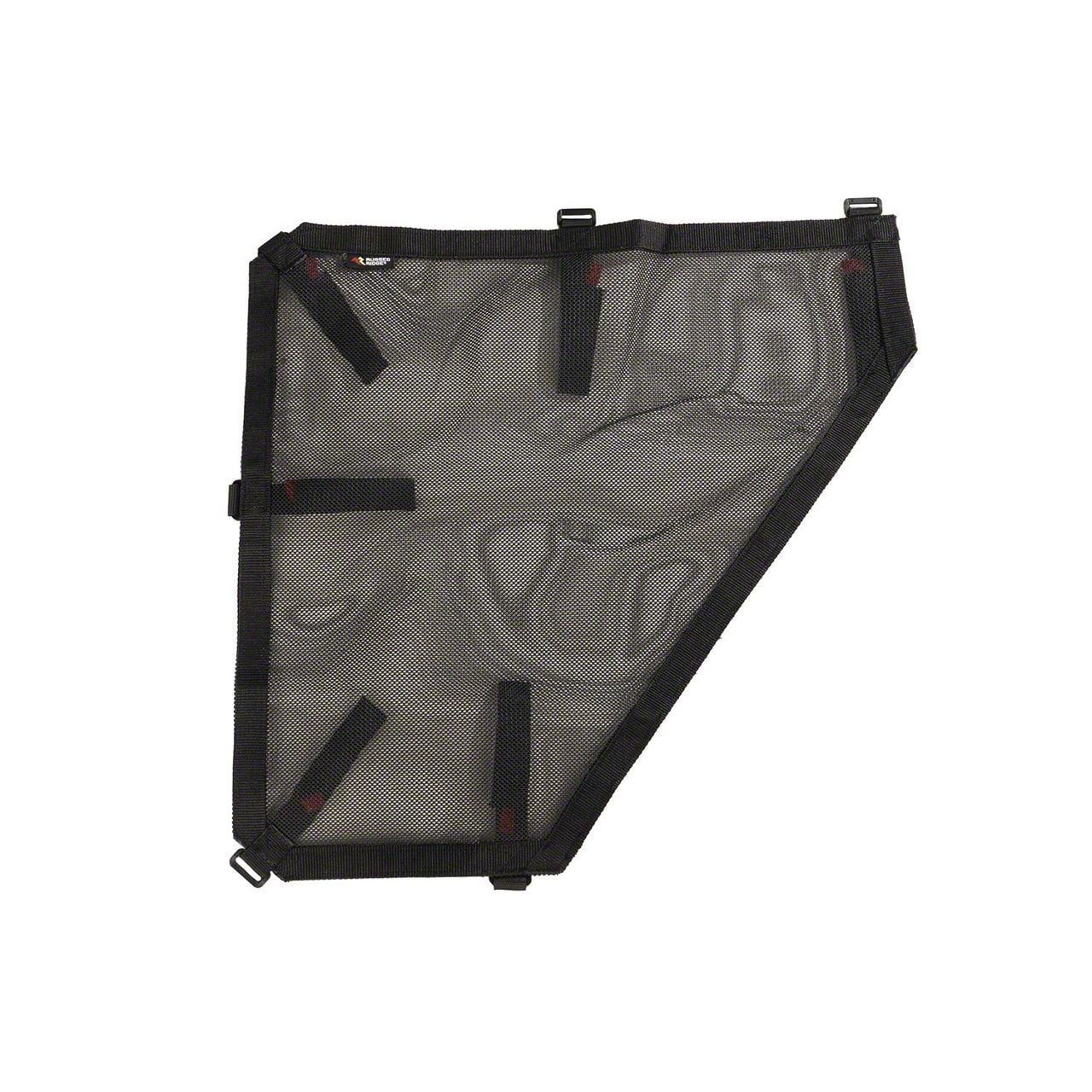 Rugged Ridge Jeep Gladiator Fortis Rear Tube Door Covers; Black