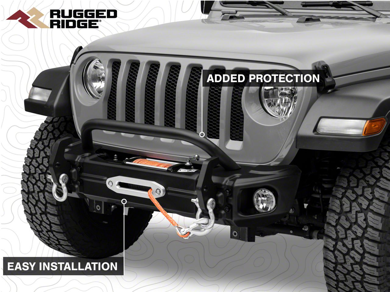 ※ジャマイカスカ RUGGED RIDGE ARCUSフロントリアバンパー ジャマイカスカ RUGGED RIDGE ARCUSフロントリアバンパー