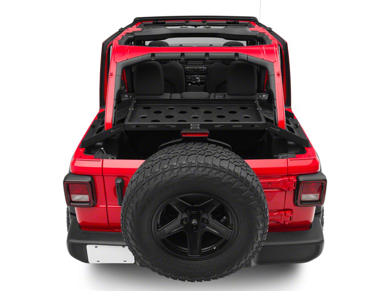 Jeep Wrangler Interior Storage Rack (18-26 Jeep Wrangler JL 4-Door