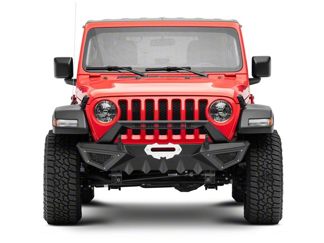 Barricade Jeep Wrangler X-Series Front Bumper; Black Inserts Barricade Jeep Wrangler X-Series Front Bumper; Black Inserts