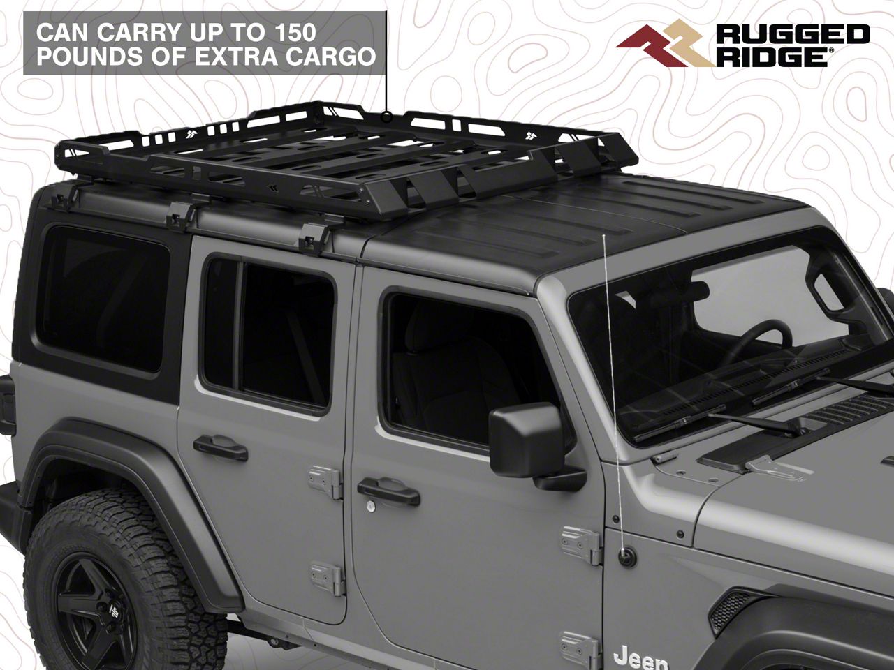 Ubuy 1997 Jeep Wrangler Roof Rack Rugged Ridge Hard Top Roof Rack