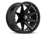 Mammoth Type 88 Matte Black Wheel; 17x9; -6mm Offset (18-26 Jeep Wrangler JL)