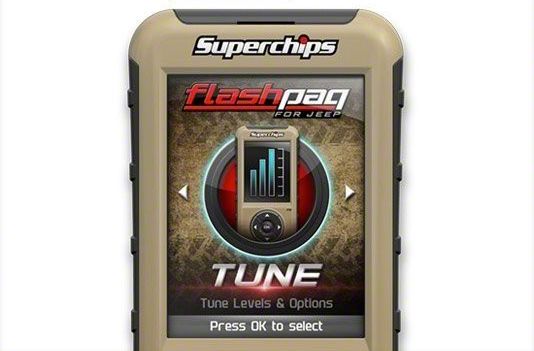 Superchips Jeep Wrangler Flashpaq F5 Tuner 3876-JL (18-21 3.6L