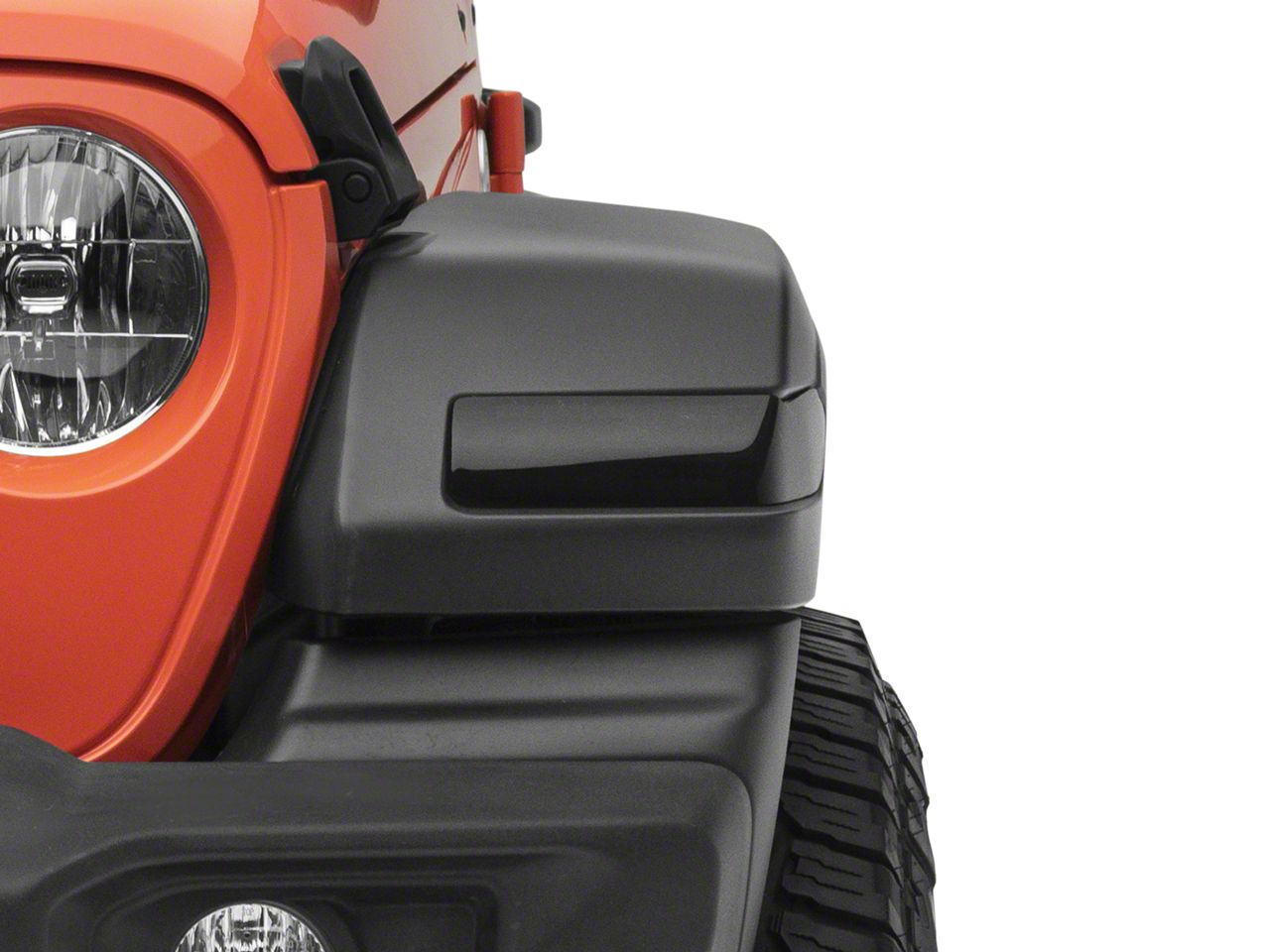 Jeep Wrangler Turn Signal Covers; Smoked (18-26 Jeep Wrangler JL w