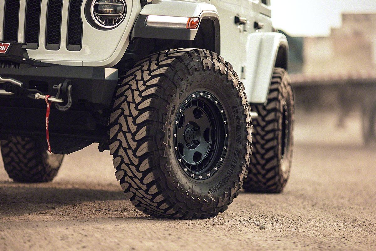 Fifteen52 Jeep Wrangler Turbomac HD Asphalt Black Wheel; 17x8.5