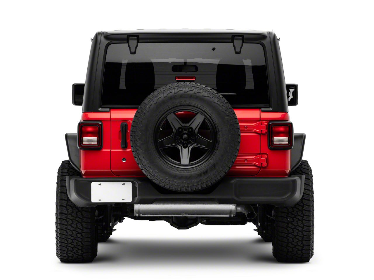 Fabtech Jeep Wrangler Rear Steel Tube Fenders FTS24213 (18-26 Jeep 