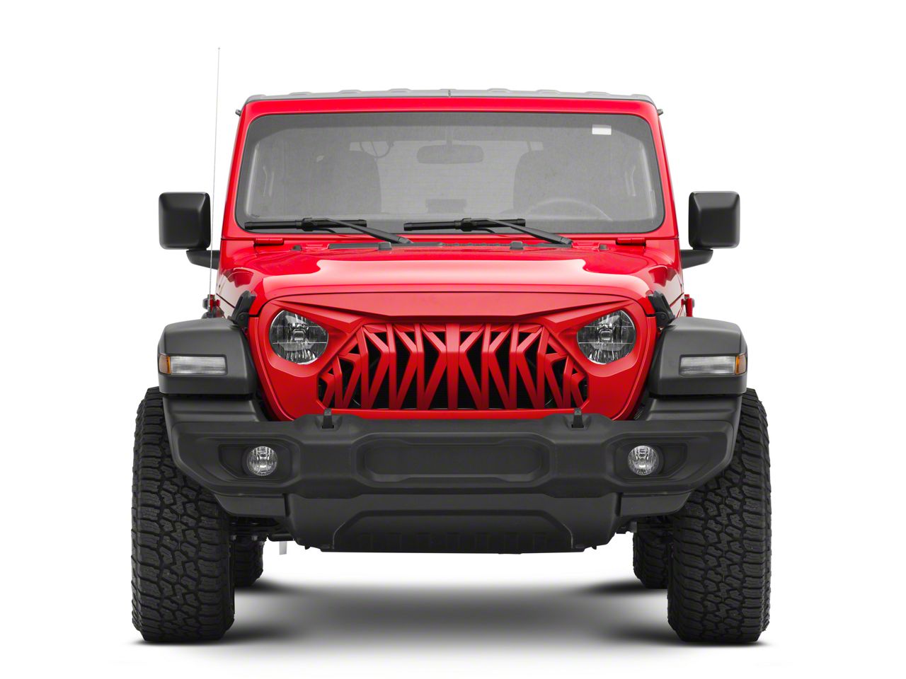 Jeep Wrangler Inyo Grille; Unpainted (18-26 Jeep Wrangler JL