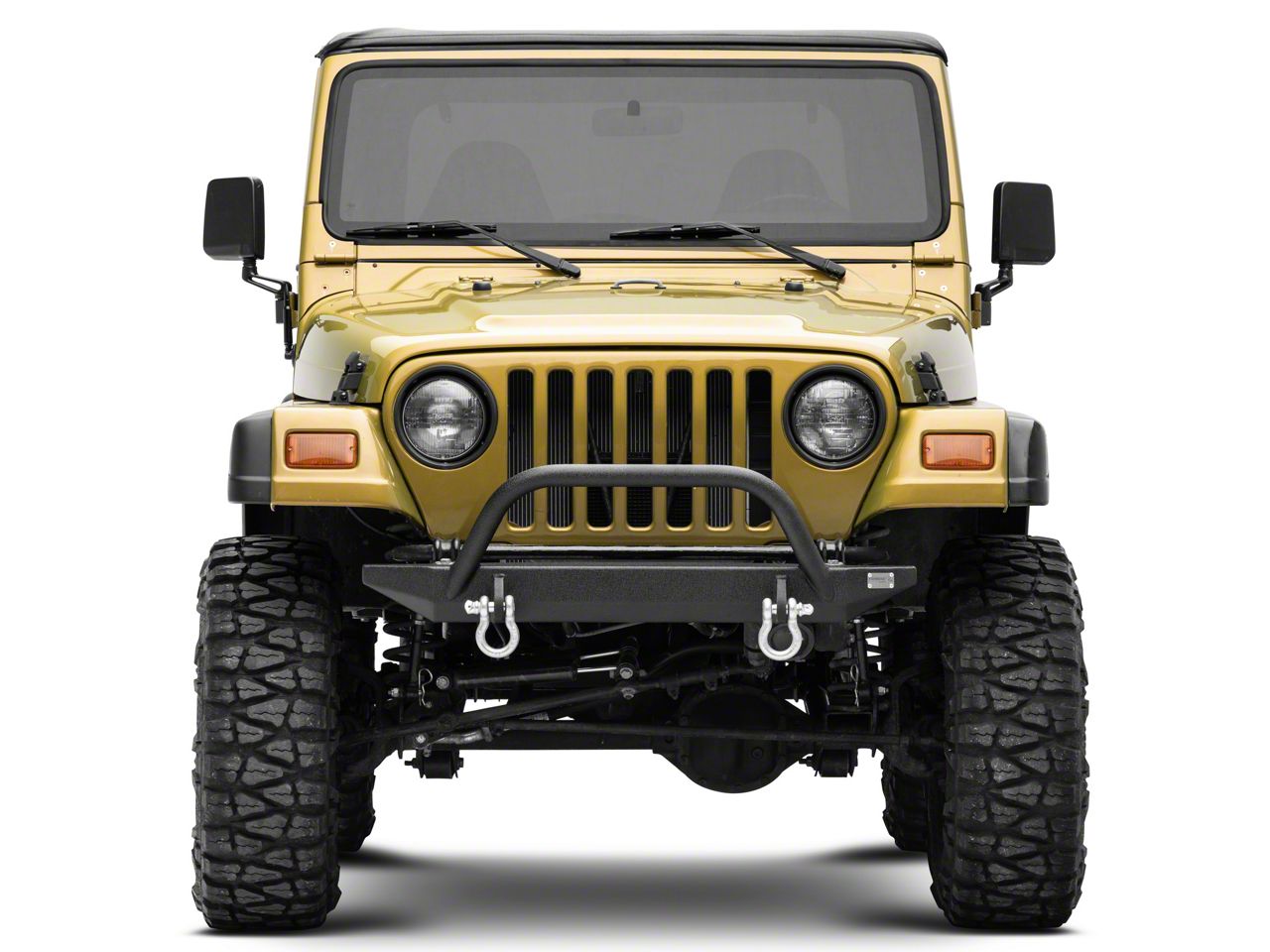 For Jeep YJ Piranha Front Bumper With Tube Guard 87-95 YJ...