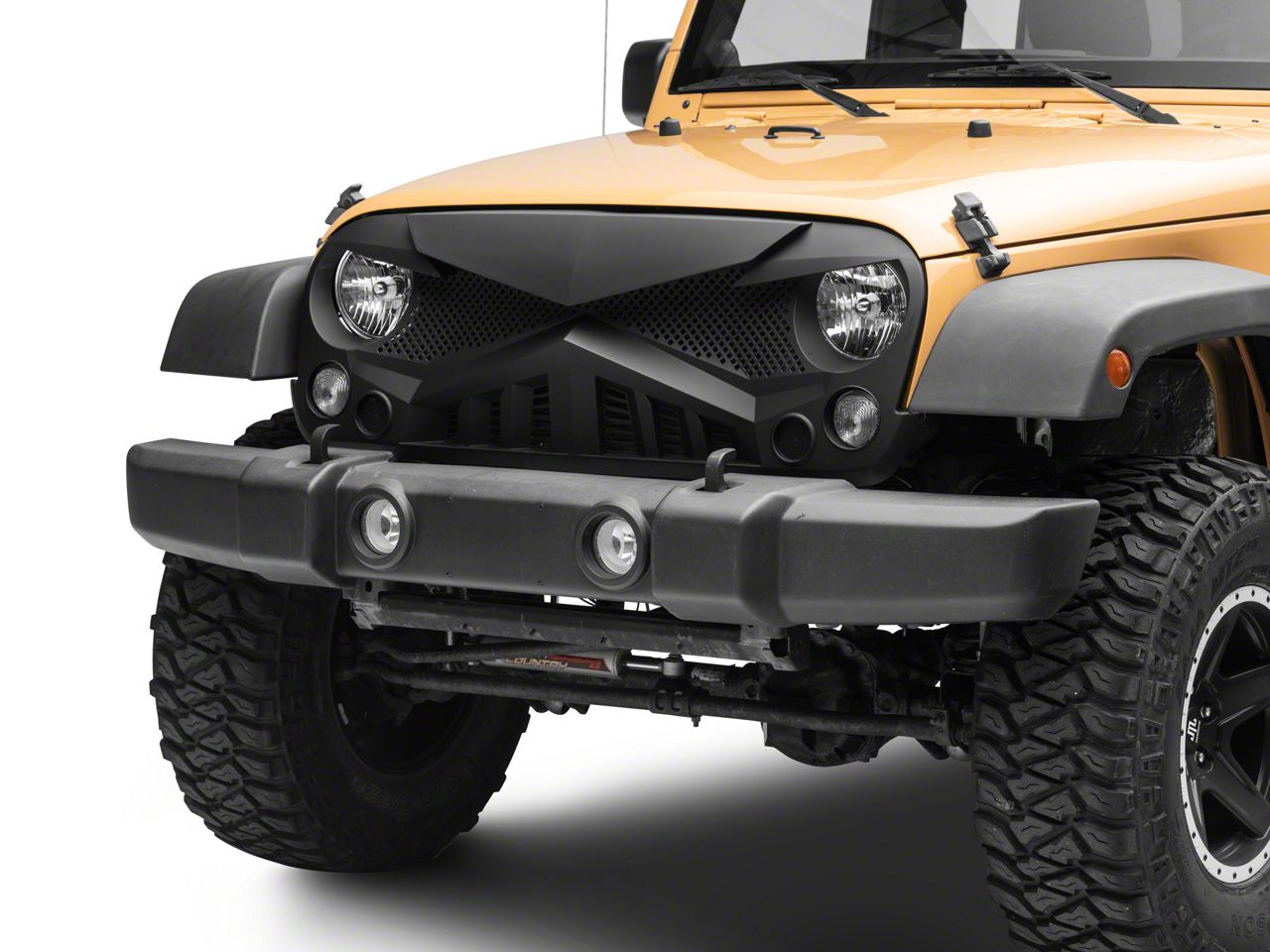 RedRock Jeep Wrangler Apocalypse Grille J134257 (07-18 Jeep
