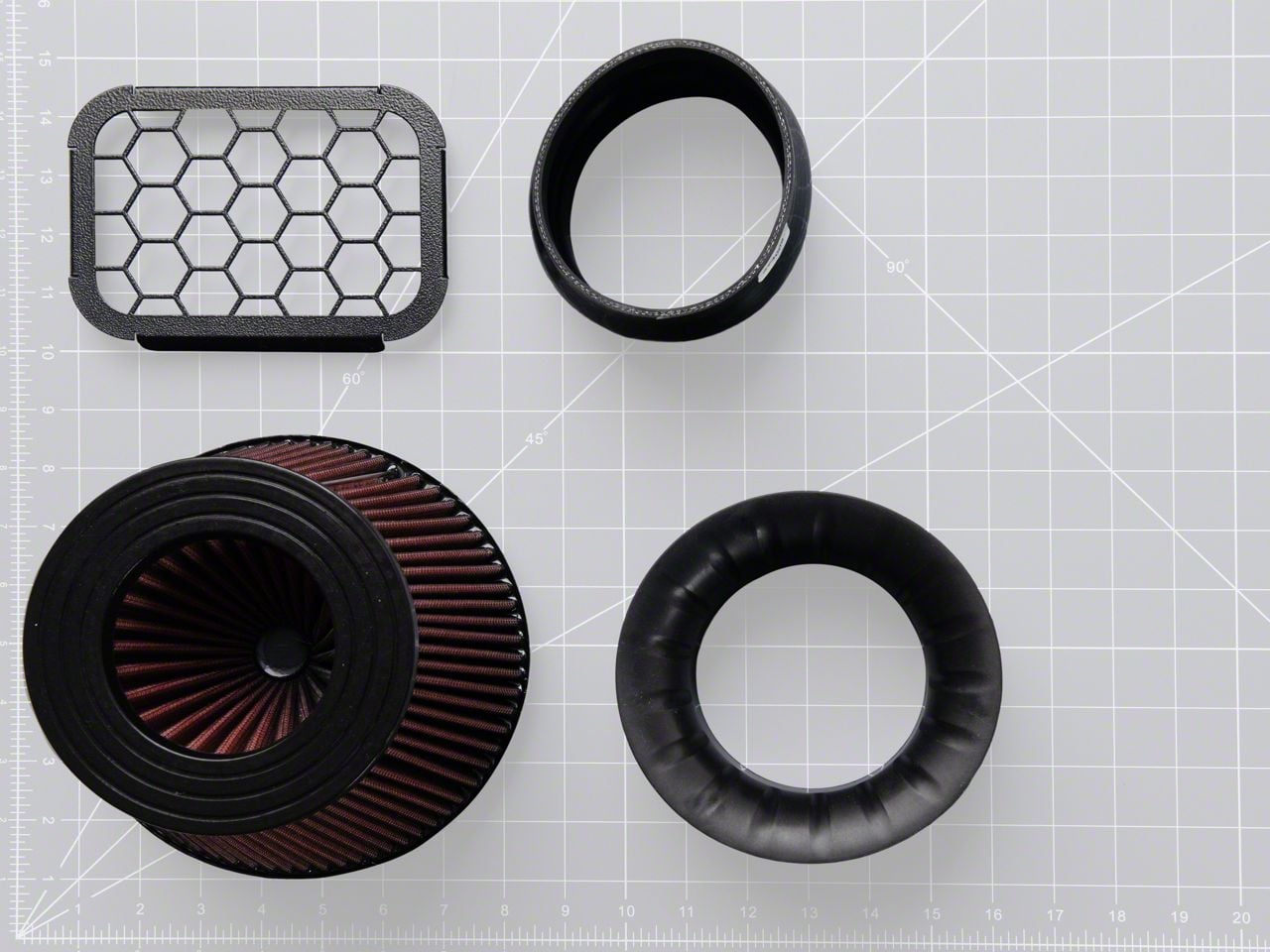 Flowmaster Jeep Wrangler Delta Force Cold Air Intake with Snorkel